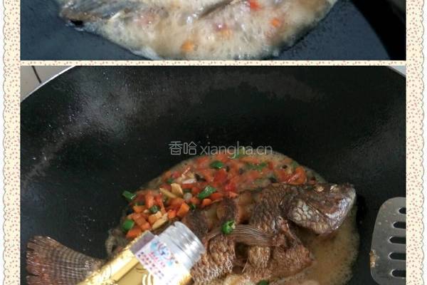 红烧罗非鱼的做法图解6