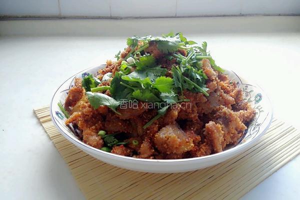 粉蒸肉的做法图解9