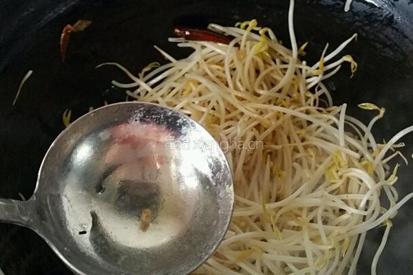 酸辣绿豆芽的做法图解4