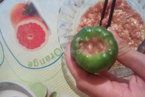 青椒肉末的做法图解4