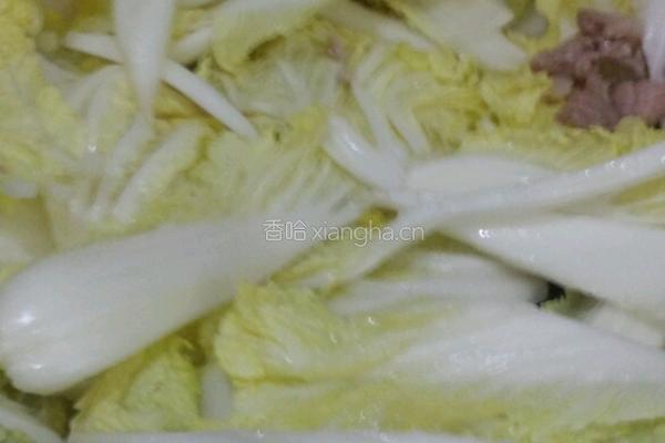 醋溜娃娃菜的做法图解3
