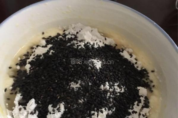 芝麻酥饼的做法图解3