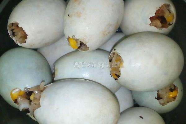广式腊肠糯米蛋的做法图解6