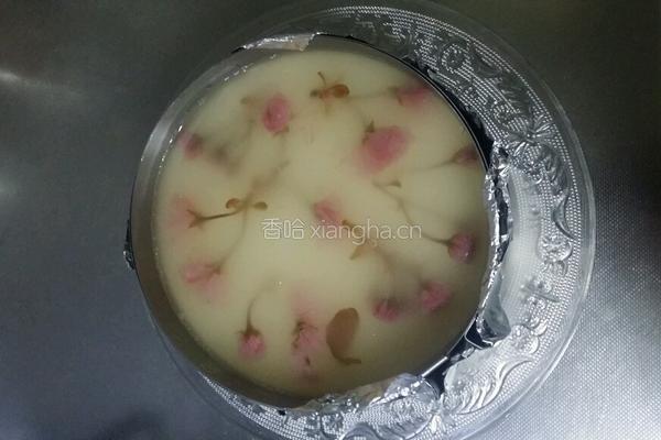 樱花火龙果慕斯蛋糕（6寸）的做法图解16