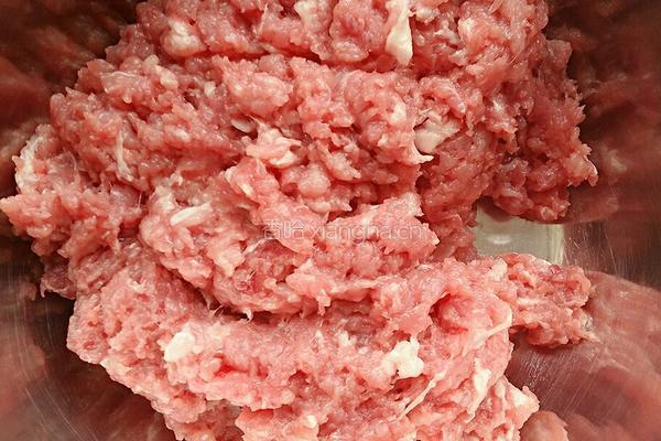 薯粉肉丸子的做法图解1