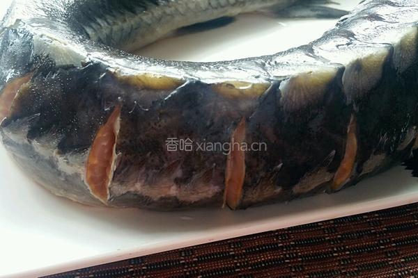 清蒸鲟鱼的做法图解2