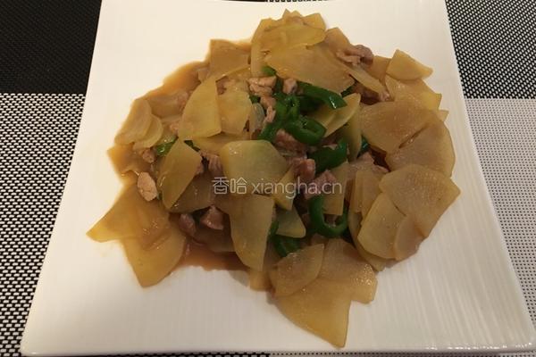 尖椒土豆片的做法图解3