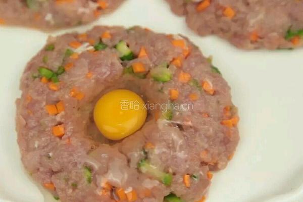 肉沫太阳蛋的做法图解3