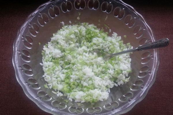 鸡蛋菜米饼的做法图解5