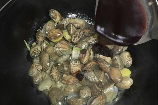 爆炒酱花蛤蜊的做法图解8