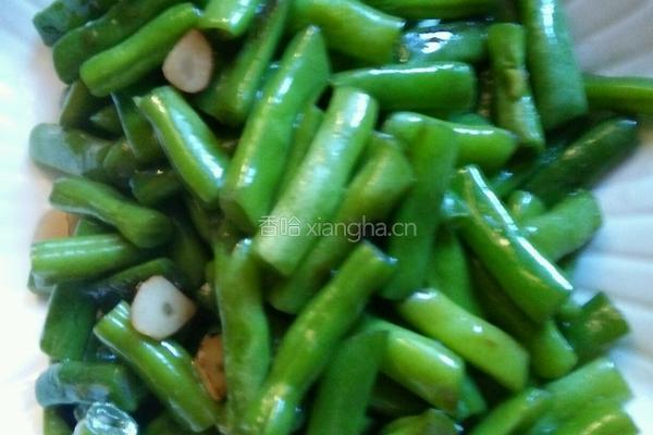 青炒四季豆的做法图解5