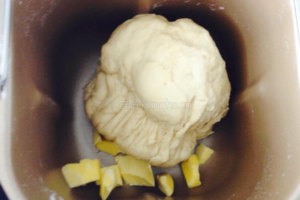 全麦豆沙面包卷的做法图解3