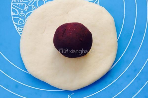 全麦豆沙面包卷的做法图解8