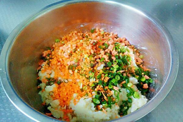 土豆大米饼的做法图解3