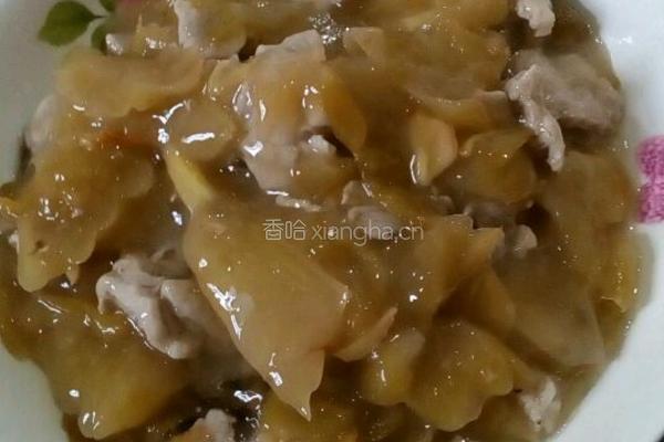 咸菜炒肉的做法图解5