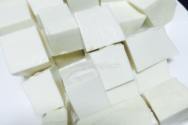 虾仁豆腐的做法图解4