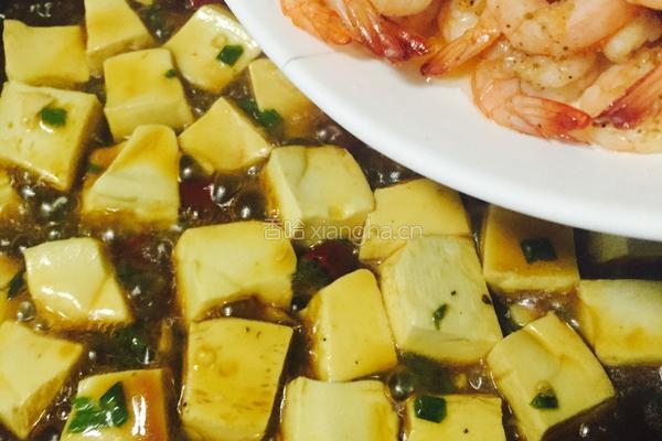 虾仁豆腐的做法图解14