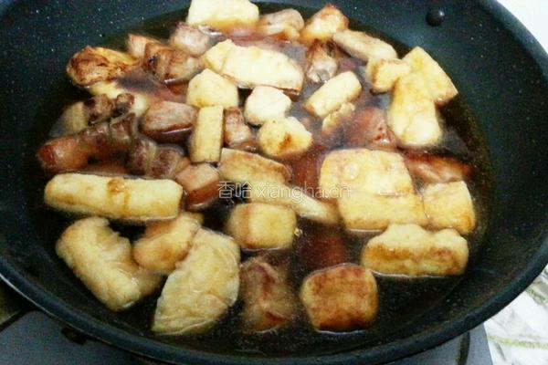 油豆腐烧五花肉的做法图解8