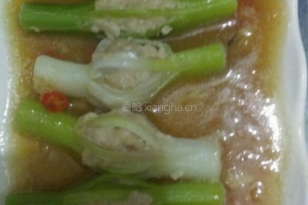 清蒸蒜酿的做法图解5