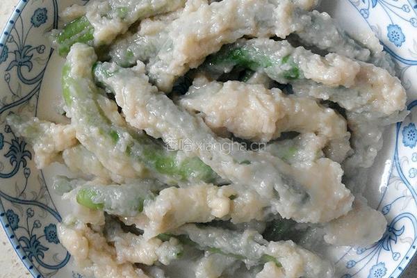 豆角拖叶儿(沾片子)的做法图解22