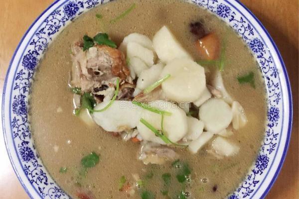 鸭架白玉汤的做法图解6