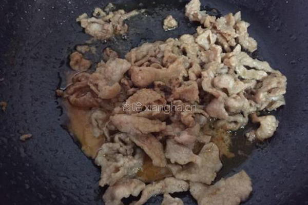 沙茶酱猪肉的做法图解4
