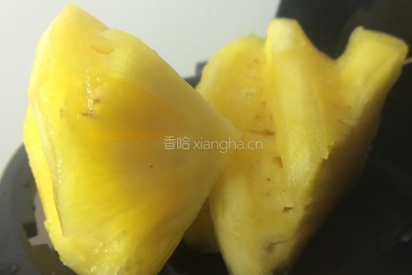 苹果菠萝汁的做法图解3