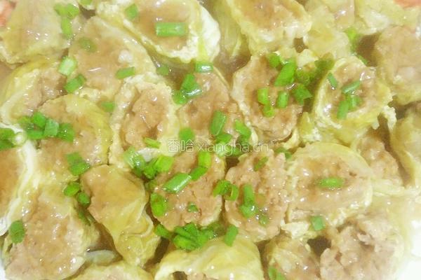 翡翠肉卷的做法图解16