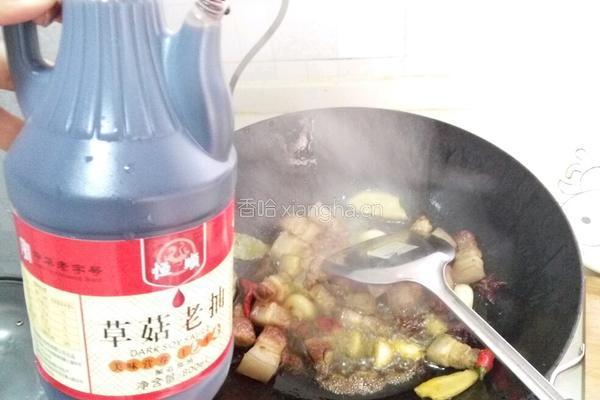 五味土豆焖肉 的做法图解8