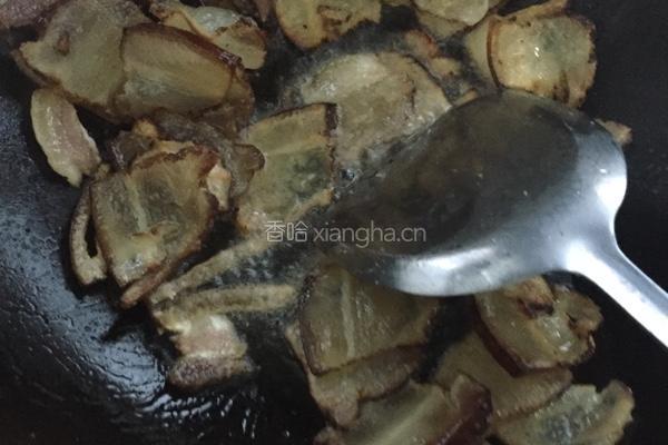 春笋炒腊肉的做法图解5