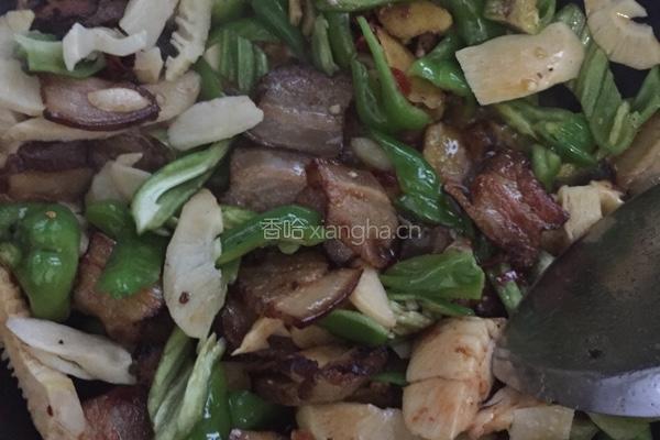 春笋炒腊肉的做法图解7