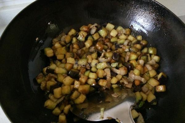 茄丁拌面的做法图解8