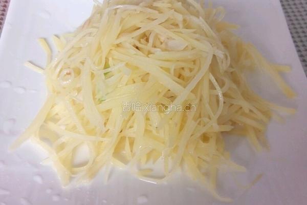 醋炝土豆丝的做法图解9
