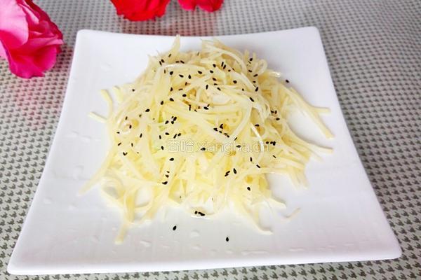 醋炝土豆丝的做法图解10