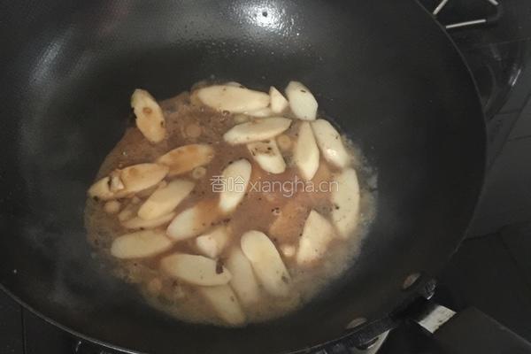 山药炒荷兰豆的做法图解4