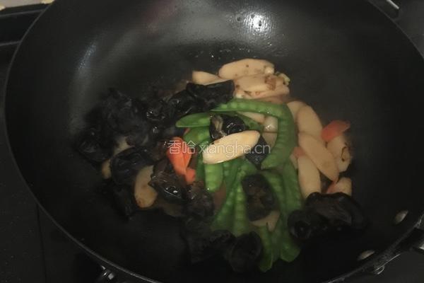 山药炒荷兰豆的做法图解5