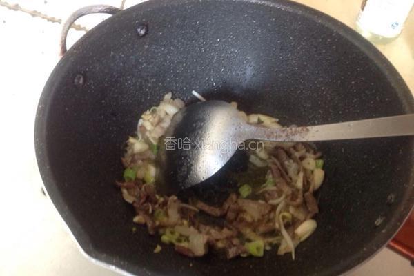 肉丝豆芽菜的做法图解5