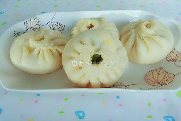 素馅包子的做法图解16