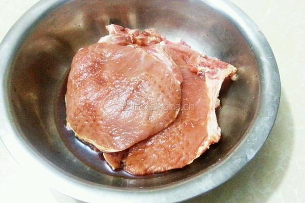 香酥猪排的做法图解4
