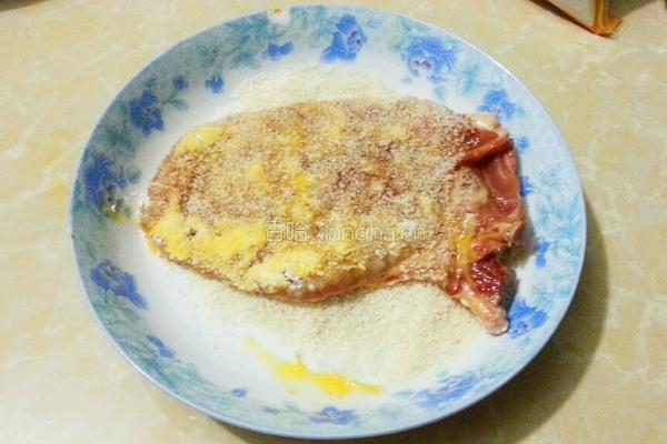 香酥猪排的做法图解8
