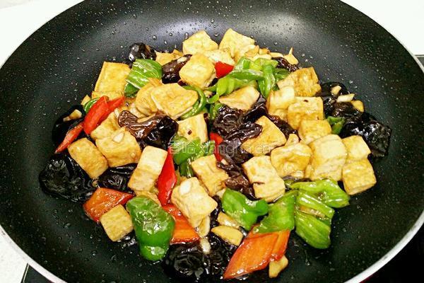 回锅豆腐的做法图解9