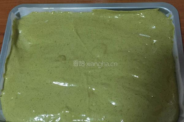 奶油抹茶瑞士卷的做法图解10