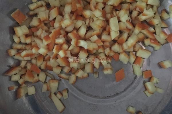 野菜腌橙皮的做法图解4