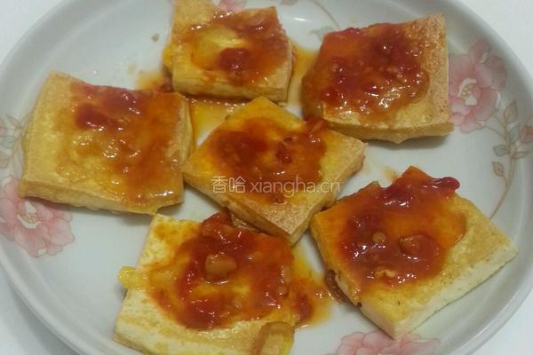 煎豆腐的做法图解8