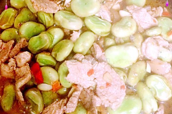 剁椒蚕豆肉片的做法图解5