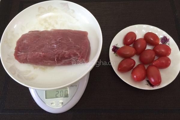 番茄烤里脊的做法图解1