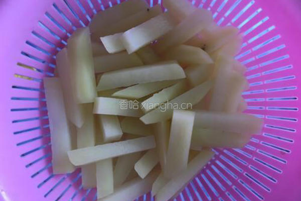 烤薯条的做法图解4