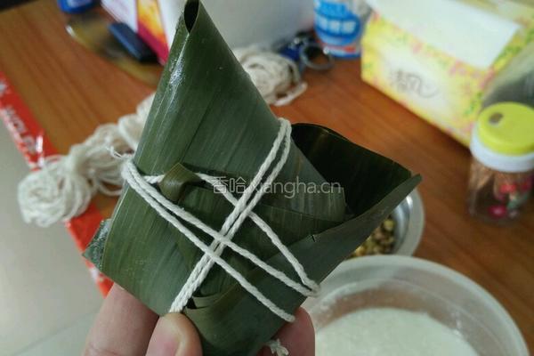 水晶绿豆粽的做法图解5