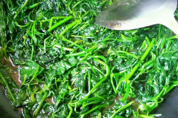 清炒野菜的做法图解3