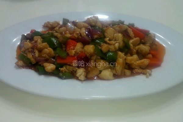 酸辣鸡丁的做法图解6